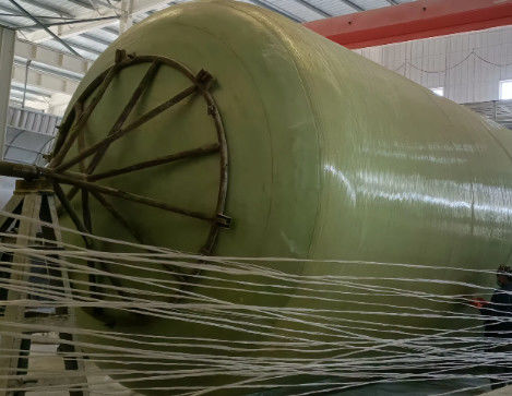Serbatoio di stoccaggio in GRP FRP a media multipla Grande capacità Verticale Forma orizzontale