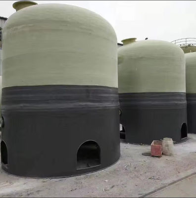 Cisterna di stoccaggio verticale di FRP per prodotti chimici 2000x3350