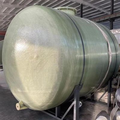 Fabbricazione chimica facile da installare Serbatoio di stoccaggio in FRP Ambientale Tempo di produzione 5-10 giorni