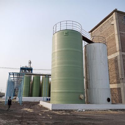Resistenza alla corrosione frp serbatoi sotterranei di stoccaggio dell'acqua regolati in base al tipo di resina