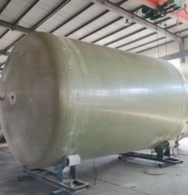 200m3 Frp Serbatoio di stoccaggio Gauge di livello opzionale Diametro di ingresso personalizzato