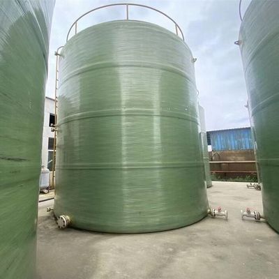 Serbatoio di stoccaggio sotterraneo di FRP Soluzione di stoccaggio a diametro personalizzato per industria