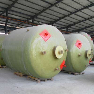 Resistenza alla corrosione Serbatoio di stoccaggio chimico FRP con spessore del pannello personalizzato