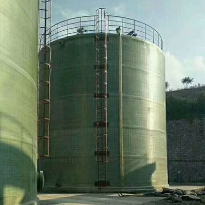 Progettazione espandibile Serbatoio di stoccaggio di FRP agricolo Verticale 1m3-200m3 Capacità