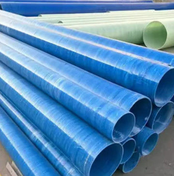 100 mm-4000 mm di diametro tubo FRP GRP tubo rotondo resistenza alle alte temperature