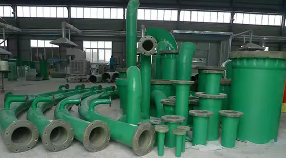 Tubo di plastica rinforzato in fibra di vetro Grp Frp rotondo liscio 300-2600 mm di diametro