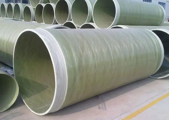 Tubo di fibra di vetro in FRP resistente al calore Tubo di presa di fibra di vetro per costruzioni sotterranee