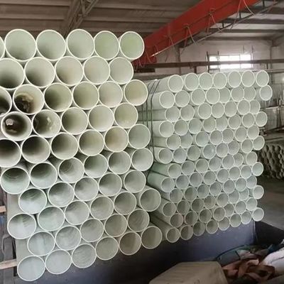 Tubo rinforzato in fibre di FRP a colori personalizzati per il trattamento dell'acqua / lavorazione chimica