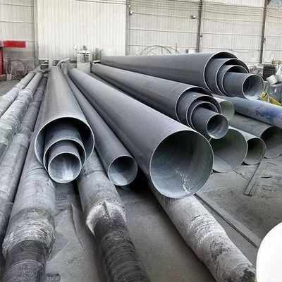 Tubo di FRP industriale Alta resistenza, flange stampata Tubo rotondo di FRP pesante