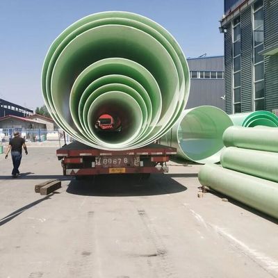 Piombo di plastica rinforzato in fibra di vetro con flangia stampata DN50-2000mm di diametro