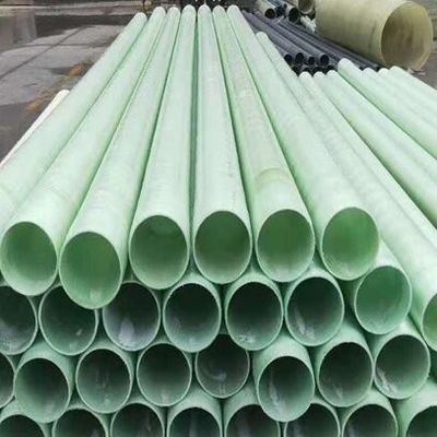 Tubo in fibra di vetro in FRP personalizzato per apparecchiature di trattamento dei gas di scarico e delle acque reflue