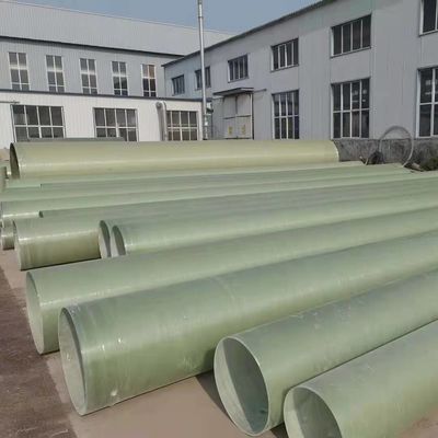 Fibra di vetro leggera FRP tubo cavo condotto tubo inorganico FRP DN50-4000mm