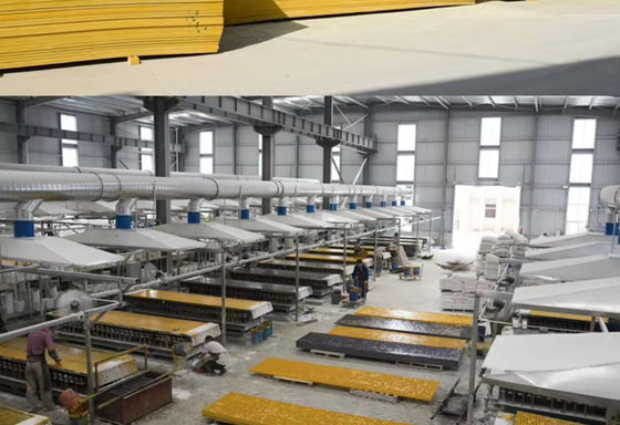 Griglia a maglia in FRP GRP quadrata, resistenza alla corrosione