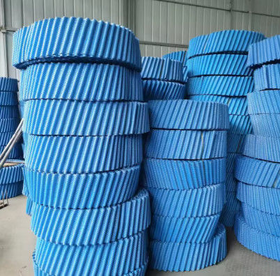 PVC Counterflow Fill Pack Crossflow Cooling Tower Filler Packing Spessore personalizzato