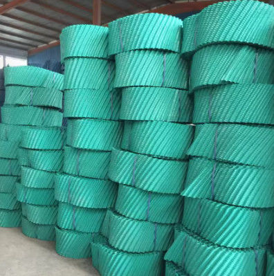 PVC Counterflow Fill Pack Crossflow Cooling Tower Filler Packing Spessore personalizzato