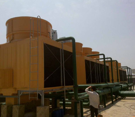 5-5000m3/h FRP Torre di raffreddamento a flusso contrario GRP Torre di raffreddamento a flusso croce quadrato