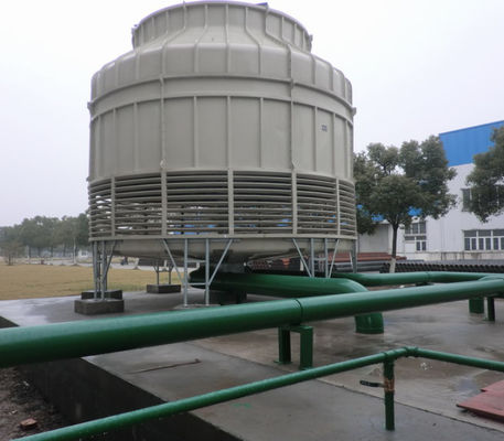 Torre di raffreddamento in FRP rinforzata in fibra di vetro di plastica Tipo di controrifflusso Dimensione personalizzata