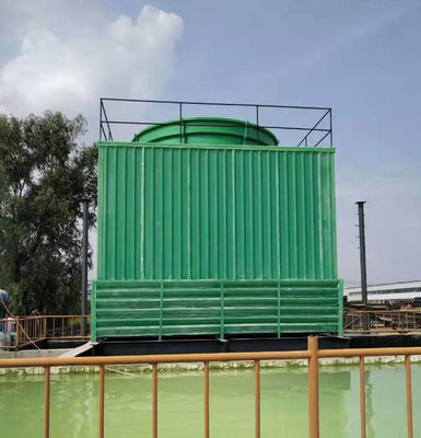 Torre di raffreddamento per l'acqua industriale FRP Controflusso e flusso incrociato GRP 10-1000m3/h