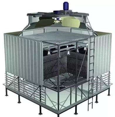 Torre di raffreddamento circolare tipo GRP FRP 500-1000 tonnellate Riduzione rapida della temperatura
