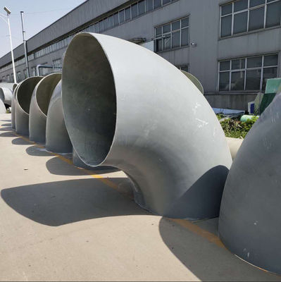 Fittings per tubi industriali in fibra di vetro a gomito in FRP GFRP 45-135 gradi per l'approvvigionamento idrico