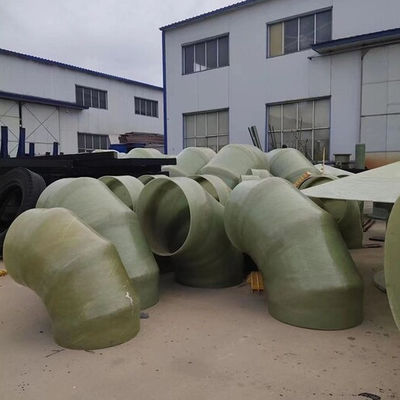 Alte resistenza fibra di vetro rinforzata gomito di plastica gomito di FRP amorfo irregolare