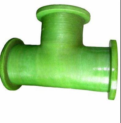Fittings di tubi di plastica rinforzati a fibra personalizzati con superficie liscia connessione di tubi GRP