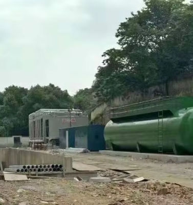 500L/ora Serbatoio settico sotterraneo in FRP, Serbatoio bio di trattamento delle acque reflue in FRP