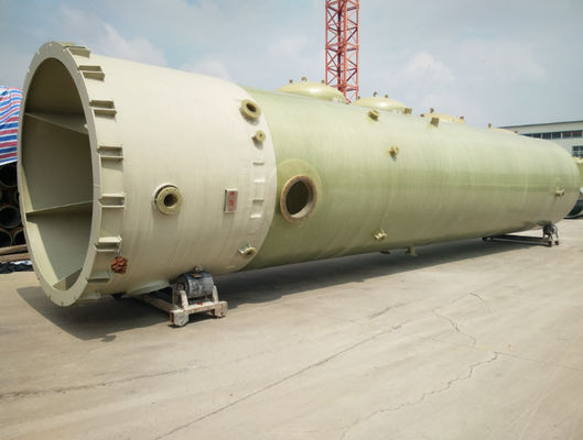 Fibra rinforzata di plastica FRP torre di depurazione dei gas di scarico scrubbers assorbimento dei gas