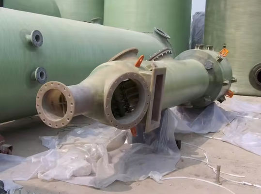 Fibra rinforzata di plastica FRP torre di depurazione dei gas di scarico scrubbers assorbimento dei gas