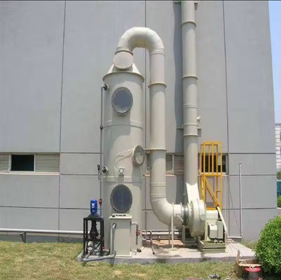 Torre di assorbimento della nebbia acida di biogas FRP a gel multicolore