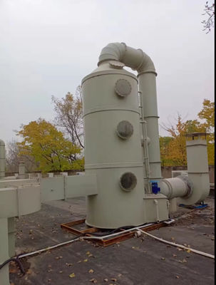 Torre di assorbimento della nebbia acida di biogas FRP a gel multicolore