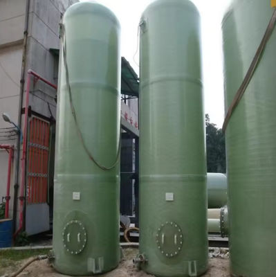 Copertura gel GRP FRP torre di assorbimento multi strato spruzzatura per gas acidi di scarto