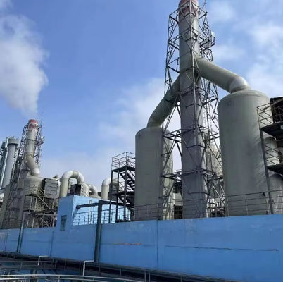 Purificatore di nebbia da fumo acido Gas di scarto Torre di depurazione di nebbia acida FRP GRP Basso mantenimento