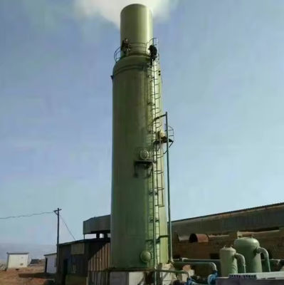 So2 Pulizzatori umido asciutto Pulizzatore assorbimento di ammoniaca Frp torre di spruzzo per gas di scarico