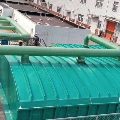 Spessore personalizzato GRP FRP copertura piastra piatta di fibra di vetro