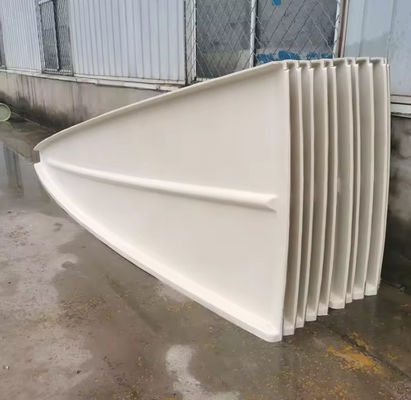 Isolamento termico Frp copertura del serbatoio delle acque reflue ad arco anti-invecchiamento per serbatoio delle acque reflue