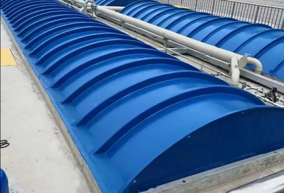 Piastra di copertura in GRP FRP, copertura del serbatoio delle acque reflue in fibra di vetro