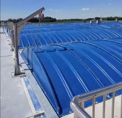Copertura del serbatoio delle acque reflue FRP di conservazione del calore Copertura del serbatoio delle acque reflue