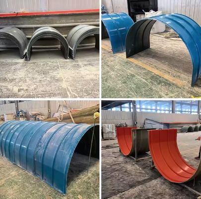 Coperchio di arco di FRP antiscivolo Coperchio di piscina di fognature di plastica rinforzata a fibre che raccoglie gas
