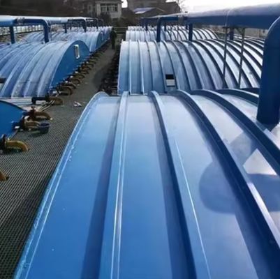 Copertura di piscina di acque reflue leggera Frp Grp Per l'industria petrolchimica