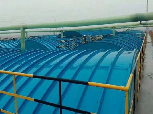 Coperchio del serbatoio delle acque reflue Frp Grp resistente alla corrosione