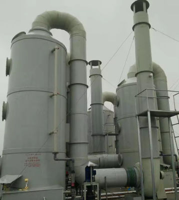 Torre di desolforazione in FRP industriale a lunga durata di vita / Purificatore di gas GRP