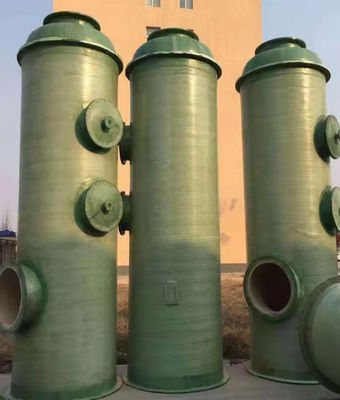 Torre di desolforazione in FRP industriale a lunga durata di vita / Purificatore di gas GRP