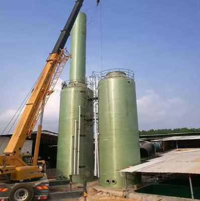 Torre di desolforazione dei gas di combustione della centrale elettrica a misura di spessore