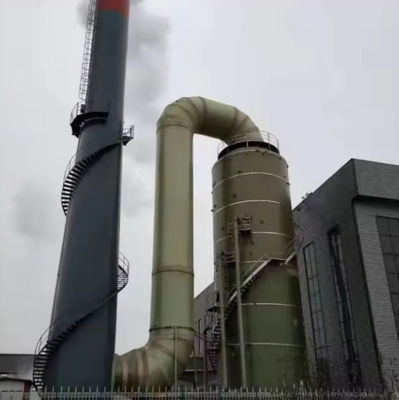 Torre di desolforazione dei gas di scarico in fibra di vetro FRP GRP per la purificazione dei gas di scarico