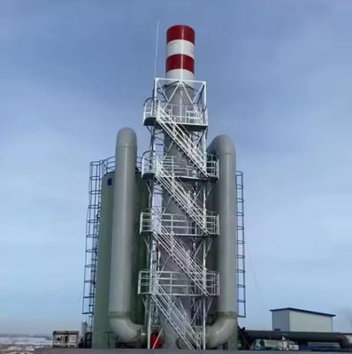 FRP GRP scrubber di desolforazione collezionista di polvere umida colonna di assorbimento di gas di scarico scrubber