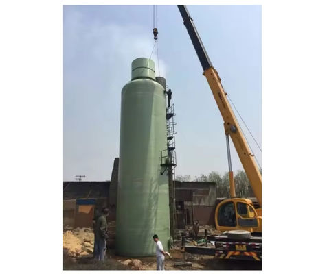 FRP GRP scrubber di desolforazione collezionista di polvere umida colonna di assorbimento di gas di scarico scrubber