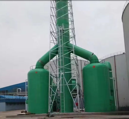 Torre di desolforazione in FRP ad alta capacità, lavaplastico rinforzato con fibra di ammoniaca