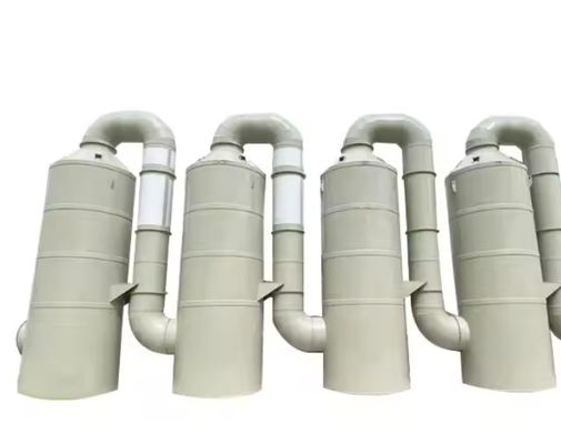 Gran volume industriale FRP desulfurizzazione spray torre bagnato gas scrubber con gel coat