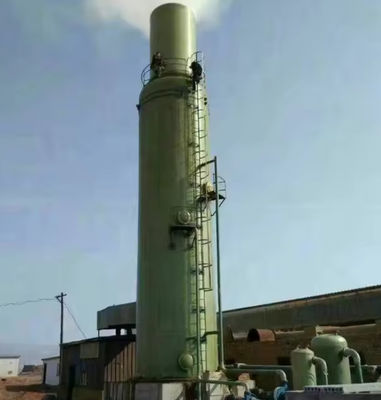 Torre di assorbimento di desolforazione in fibra di vetro FRP GRP Scrubber Torre di purificazione in fibra di vetro FRP